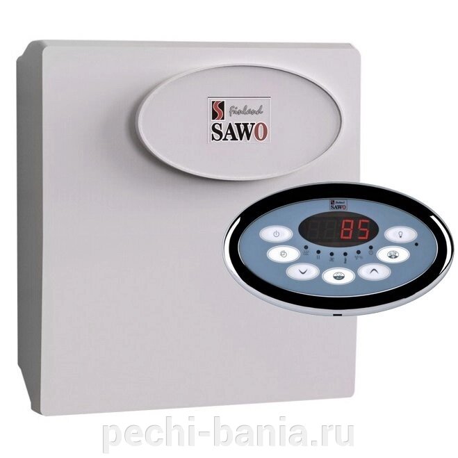 Пульт для сауны Sawo Innova Classic S Combi (панель+блок INP-C-C, для печей с парогенератором, без доп. функций) от компании ООО "Ателье Саун" - фото 1