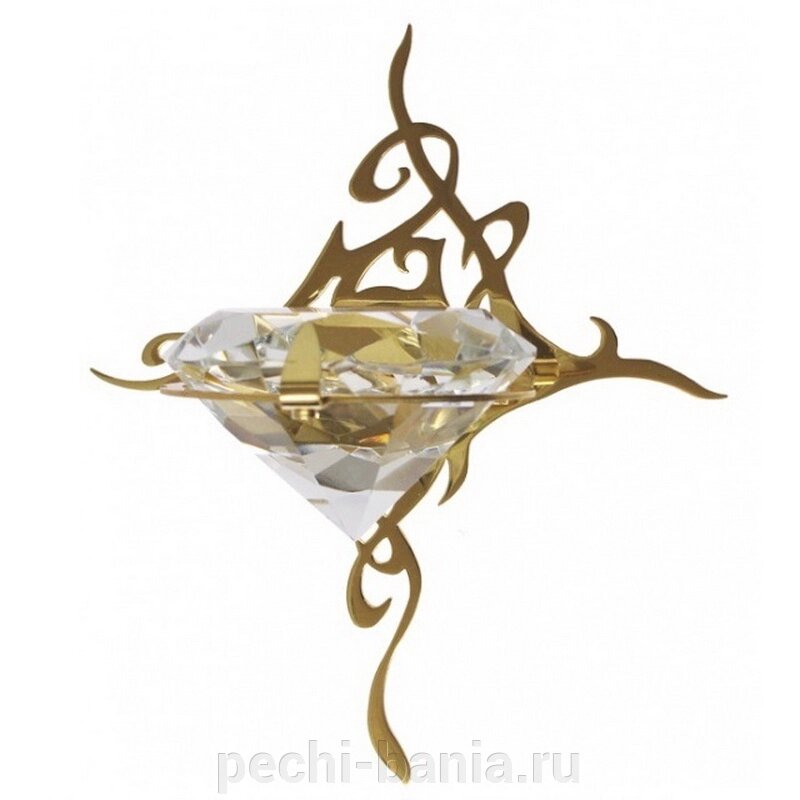 Светильник для сауны Cariitti Kihla (1545831, золото, хрусталь) от компании ООО "Ателье Саун" - фото 1