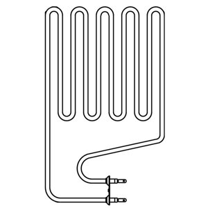 ТЭН Harvia ZSS-110 (1500 W, для печей Senator, Club, Elegance)