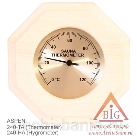 Термометр для сауны Sawo 240-ТA от компании ООО "Ателье Саун" - фото 1