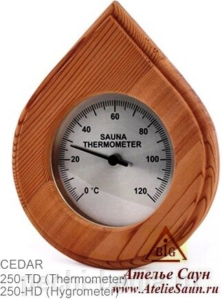 Термометр для сауны Sawo 250-ТD от компании ООО "Ателье Саун" - фото 1