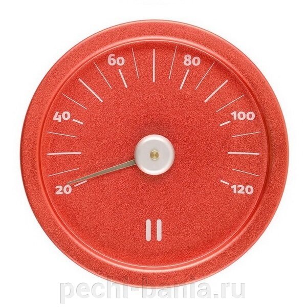 Термометр для сауны Tammer-Tukku Rento алюминиевый (огненно-красный, арт. 308204) от компании ООО "Ателье Саун" - фото 1