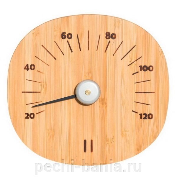 Термометр для сауны Tammer-Tukku Rento бамбуковый круглый (арт. 207964) от компании ООО "Ателье Саун" - фото 1