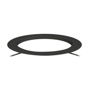 Установочный фланец Helo для печей Rocher и Himalaya (чёрный, арт. 0038431)
