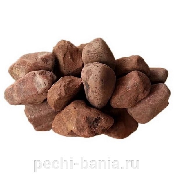 Яшма овалованная (камни для бани), ведро 10 кг от компании ООО "Ателье Саун" - фото 1