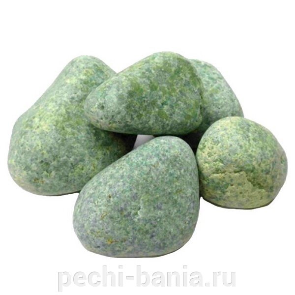 Жадеит обвалованный МЕЛКИЙ (камни для бани, 5-7 см), 1 кг от компании ООО "Ателье Саун" - фото 1