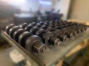 Амортизирующие ролики конвейерные, диаметр кольца 160 мм, диаметр ролика 89 мм