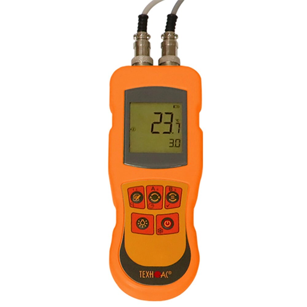 Контактный термометр ТЕХНО-АС ТК-5.11C (двухканальный без зондов) от компании Эксперт Центр - фото 1