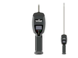 Измеритель влажности и температуры (влагомер) Wile-500 для спрессованного в тюки сена, сенажа, соломы, силоса