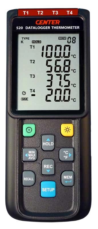 Термометр контактный CENTER 520 от компании Эксперт Центр - фото 1
