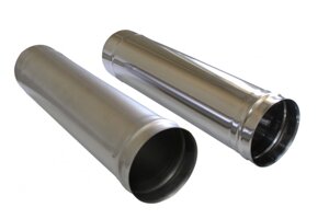 Дымоход труба 115/500 / нерж . 1 мм.(AISI 430 δ1.0)