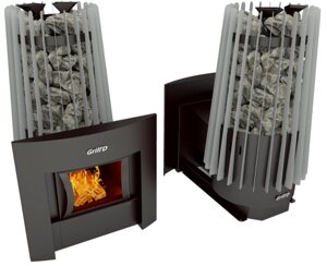 Печь для бани Grill’D Cometa Vega 180 window grey