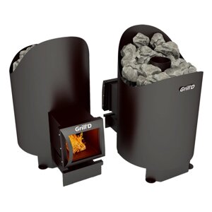 Печь для бани Grill’D Aurora 160 long black