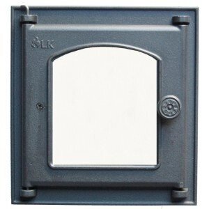 Дверца топочная со стеклом LK 361 - заказать