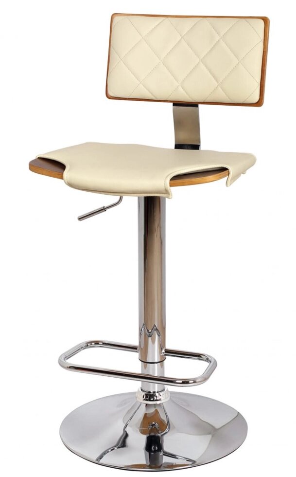 Барный стул JY986-4 BEIGE от компании Мебельный интернет-магазин «Solo» - фото 1