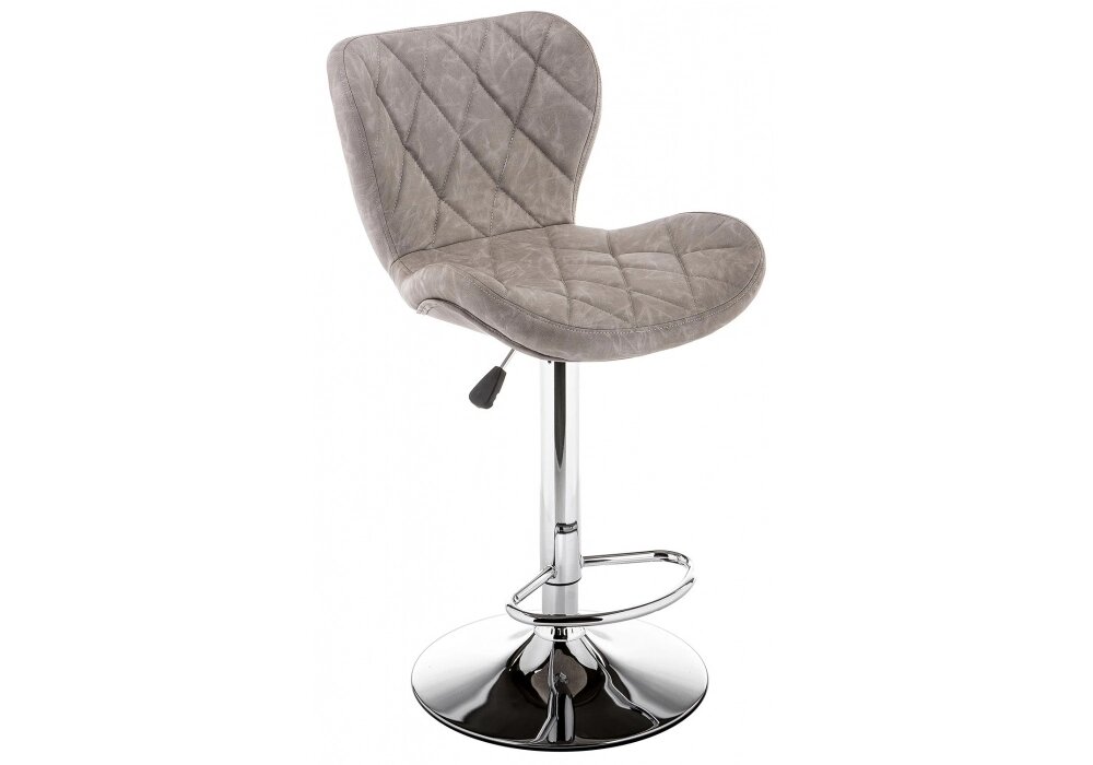 Барный стул Мебель Китая Porch светло-серый от компании Мебельный интернет-магазин «Solo» - фото 1