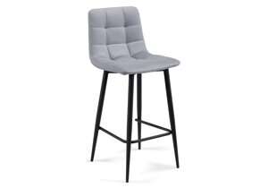 Барный стул Notta - собственное производство Чилли К светло-серый / черный
