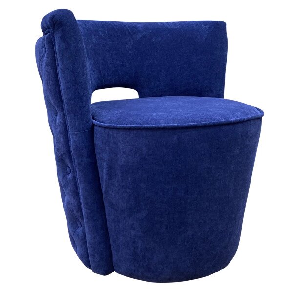 GRUPPO 396GRUPPO 396 Кресло Таймекс классика размер: 66 х 60 см, текстиль цвет синий от компании Мебельный интернет-магазин «Solo» - фото 1