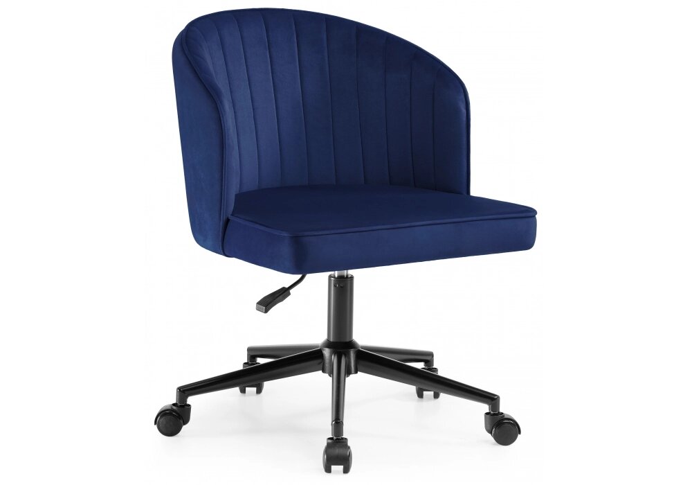 Компьютерное кресло Мебель Китая Dani dark blue / black от компании Мебельный интернет-магазин «Solo» - фото 1