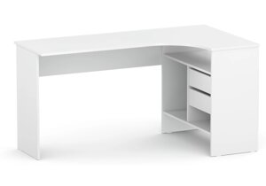 Компьютерный стол Мебель России СПм-25 правый белый