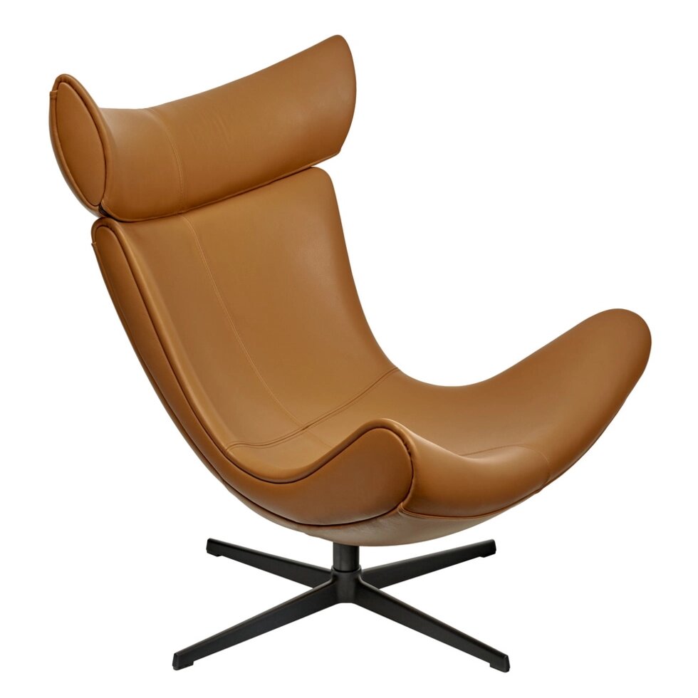 Кресло TORO оранжевый, натуральная кожа ##от компании## Мебельный интернет-магазин «Solo» - ##фото## 1