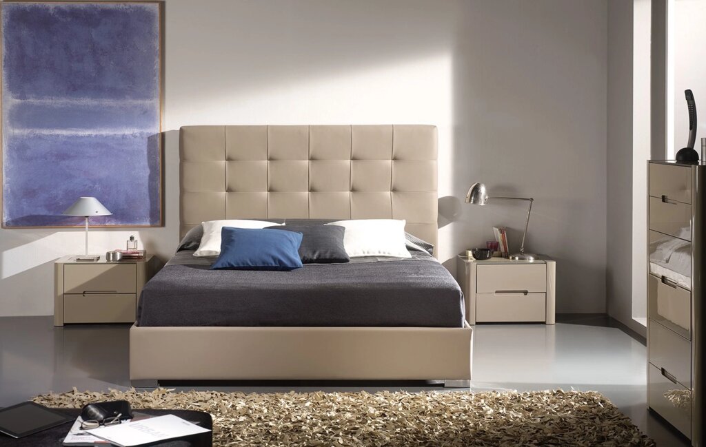 Кровать  875 BELEN MOKA от компании Мебельный интернет-магазин «Solo» - фото 1