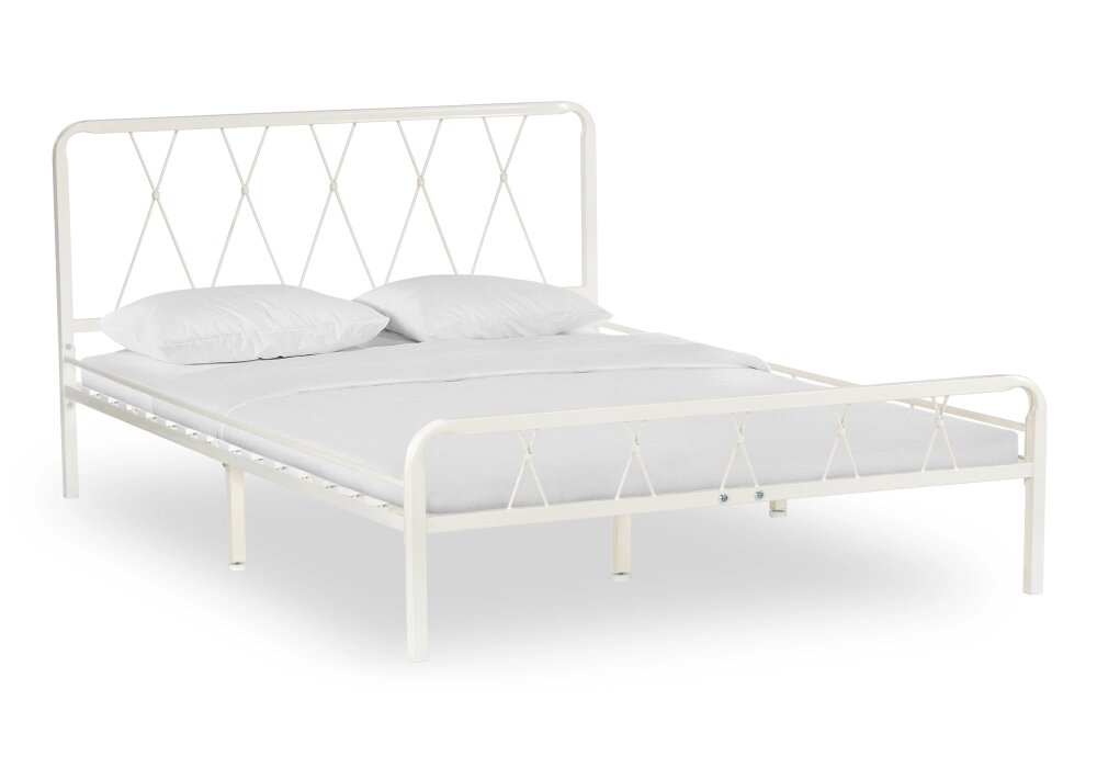 Кровать Мебель России Иоханна 18 160х200 белая от компании Мебельный интернет-магазин «Solo» - фото 1