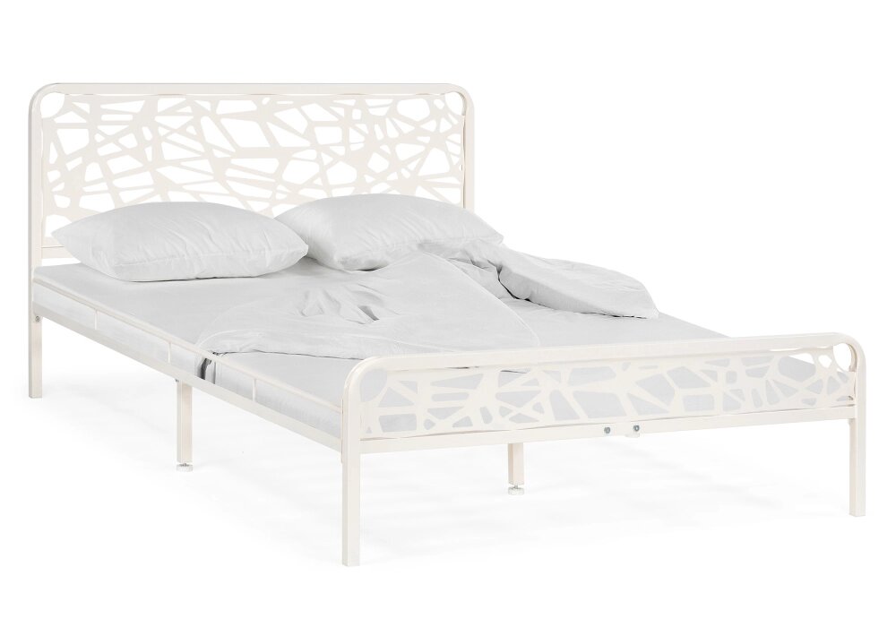 Кровать Мебель России Кубо 140х200 белый от компании Мебельный интернет-магазин «Solo» - фото 1