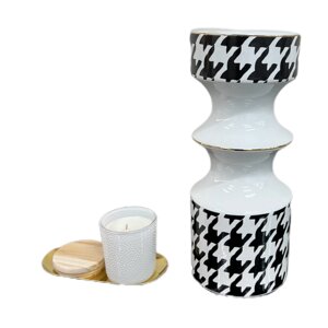 Langfang baisinuo furniture CO., LTD ваза IST-011, керамика, 15х37 см