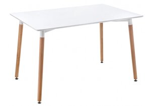 Обеденный стол Мебель Китая Table 120 white / wood