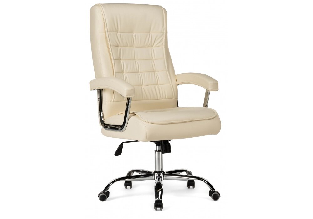 Офисное кресло Мебель Китая Компьютерное кресло Idon cream от компании Мебельный интернет-магазин «Solo» - фото 1
