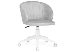 Офисное кресло Мебель России Пард confetti silver серый / белый