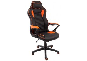 Компьютерное кресло Мебель Китая Leon черное / оранжевое