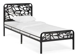 Кровать Мебель России Кубо 90х200 черный