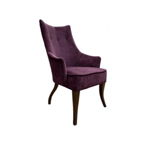 Кресло Дюранго Модерн на опоре (арт. 777), в ткани цвет фиолетовый