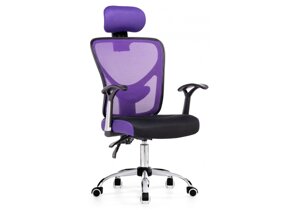 Компьютерное кресло Мебель Китая Lody 1 фиолетовое / черное