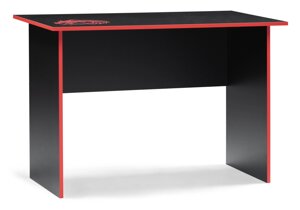 Компьютерный стол Мебель России Эрмтрауд черный / красный