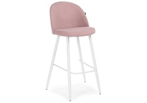 Барный стул Мебель России Сондре пыльно-розовый / белый