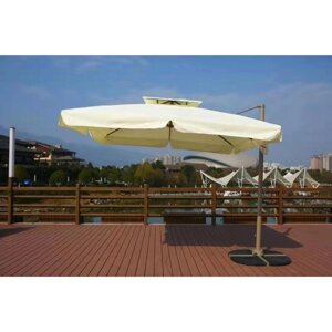 Зонт для кафе AFM-250SLB-Light Beige (2,5x2,5)