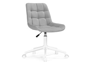 Офисное кресло Notta - собственное производство Честер светло-серый / белый