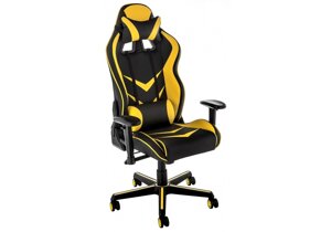 Компьютерное кресло Мебель Китая Racer черное / желтое