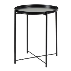 Кофейный столик Moon диам.45x51см, чёрный
