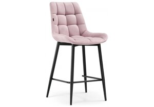 Барный стул Мебель России Алст розовый / черный