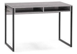 Компьютерный стол Notta - собственное производство Леон Лофт бетон / матовый черный