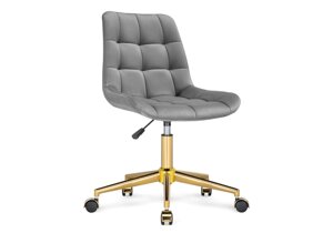 Офисное кресло Notta - собственное производство Честер темно-серый / золото