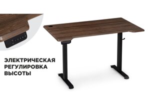 Стол Мебель России Маркос с механизмом подъема 120х75х75 орех кантри / черный