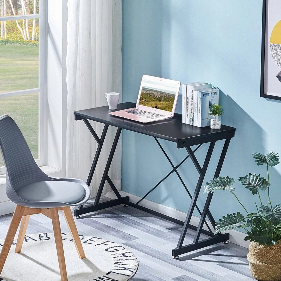 Письменный стол TINK черный от компании Мебельный интернет-магазин «Solo» - фото 1