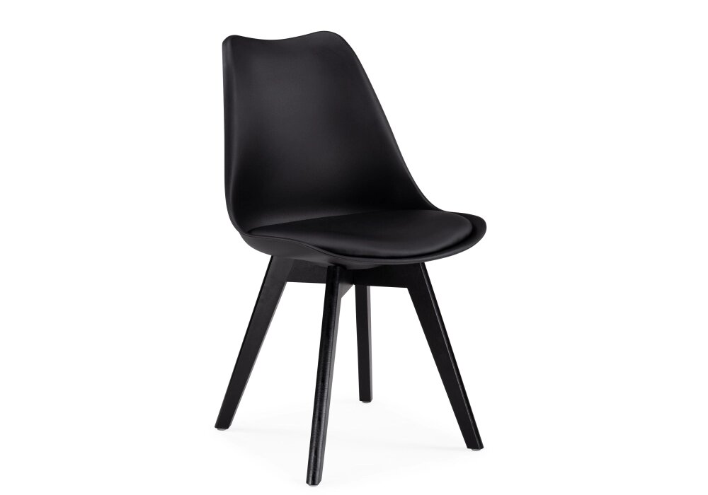Пластиковый стул Мебель Китая Bonuss black / black от компании Мебельный интернет-магазин «Solo» - фото 1
