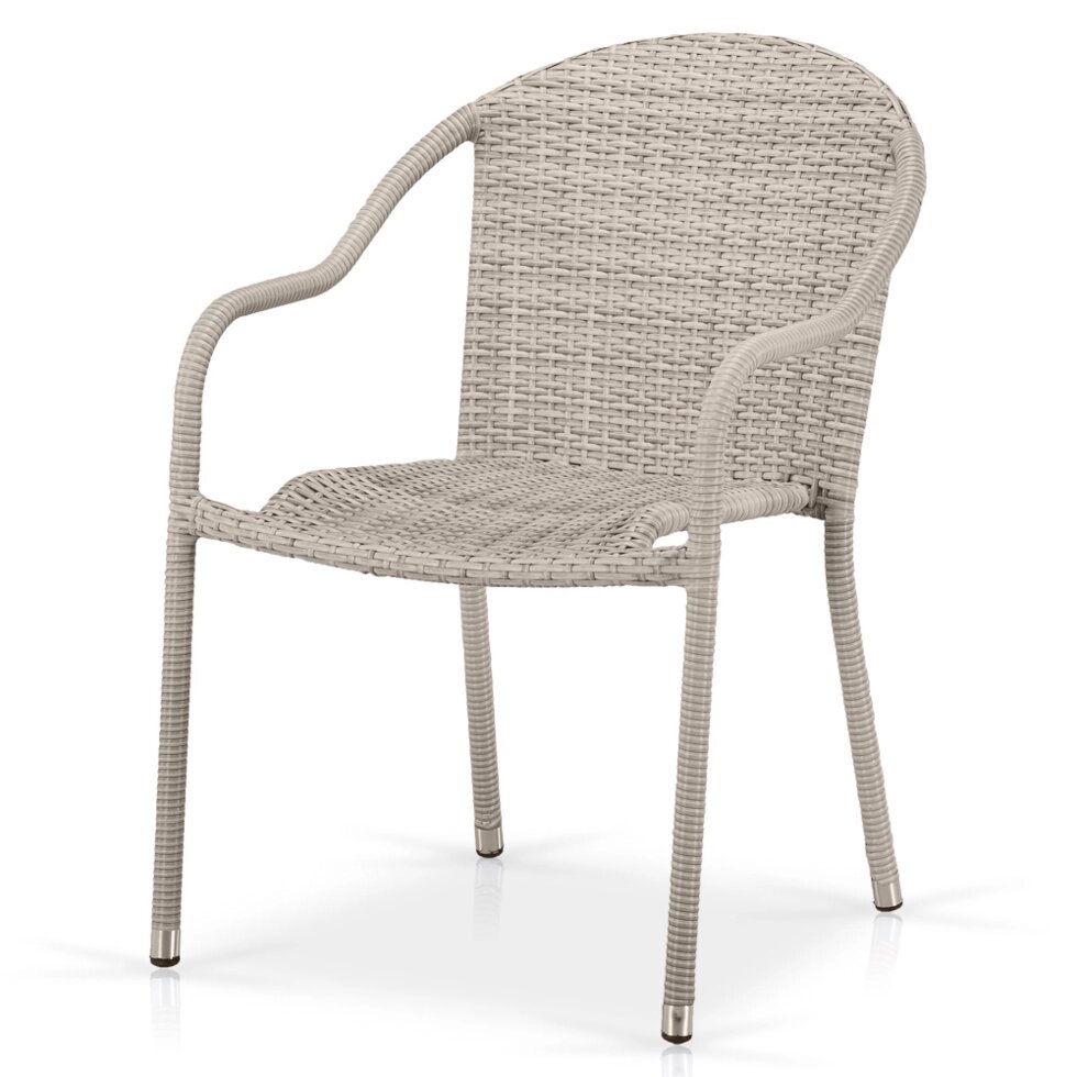 Плетеное кресло AFM-318G-Light Grey ##от компании## Мебельный интернет-магазин «Solo» - ##фото## 1