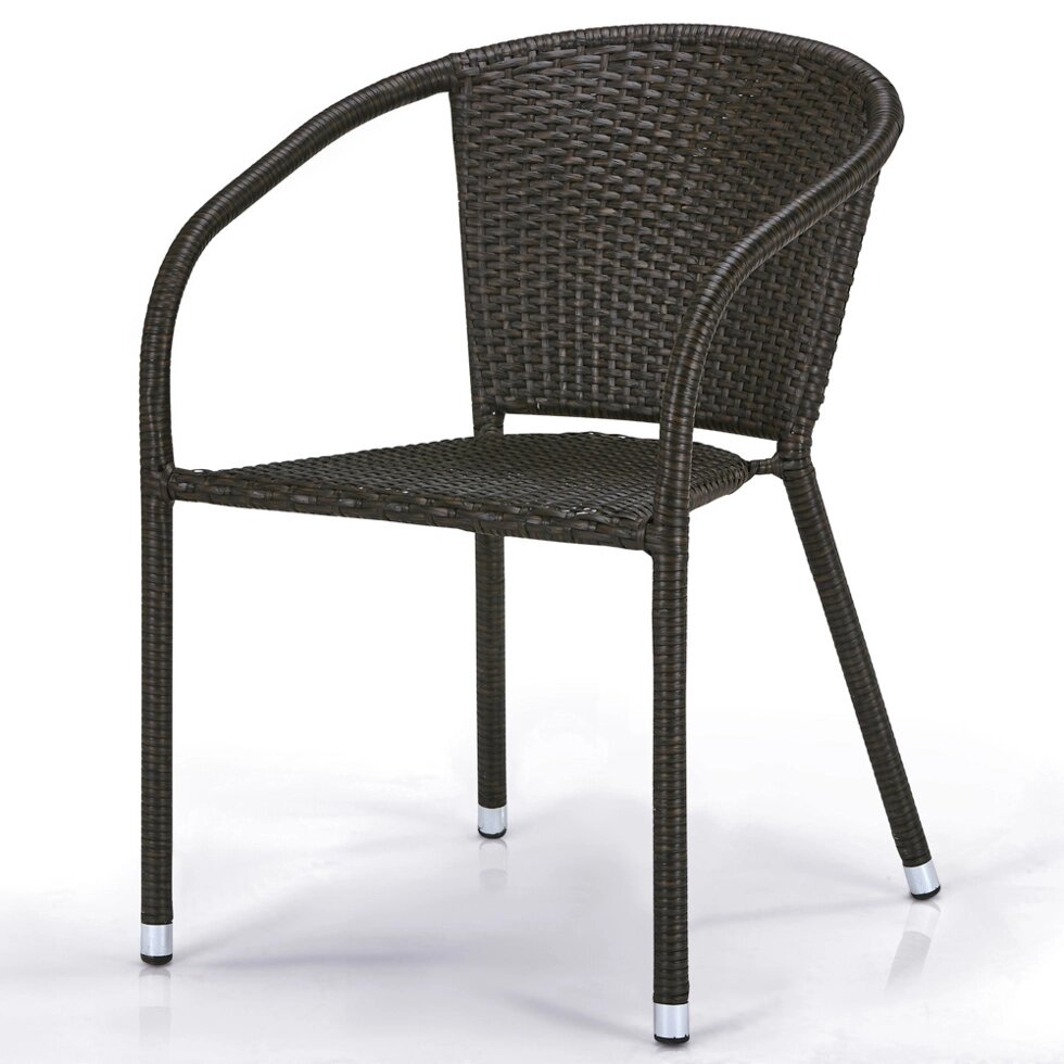 Плетеное кресло Y137C-W53 Brown от компании Мебельный интернет-магазин «Solo» - фото 1